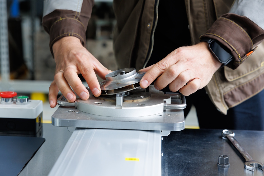 Готовое рабочее колесо после сварки