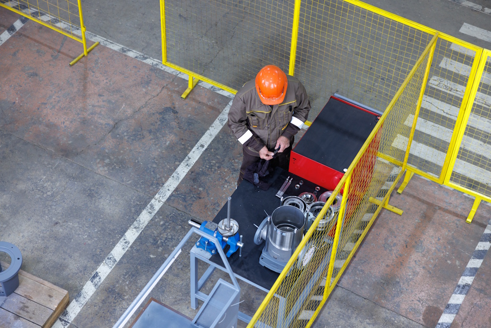 Покомпонентная сборка насоса 