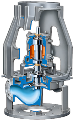 Вертикальный насос линейного