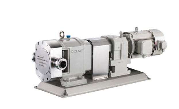 Санитарный роторно-лопастной насос