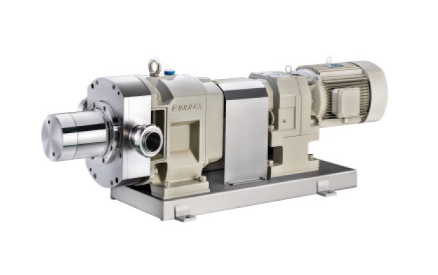 Роторно-лопастной насос с предохранительным клапаном